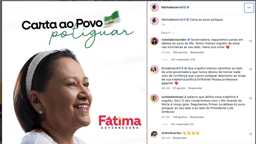 Fátima Bezerra: 