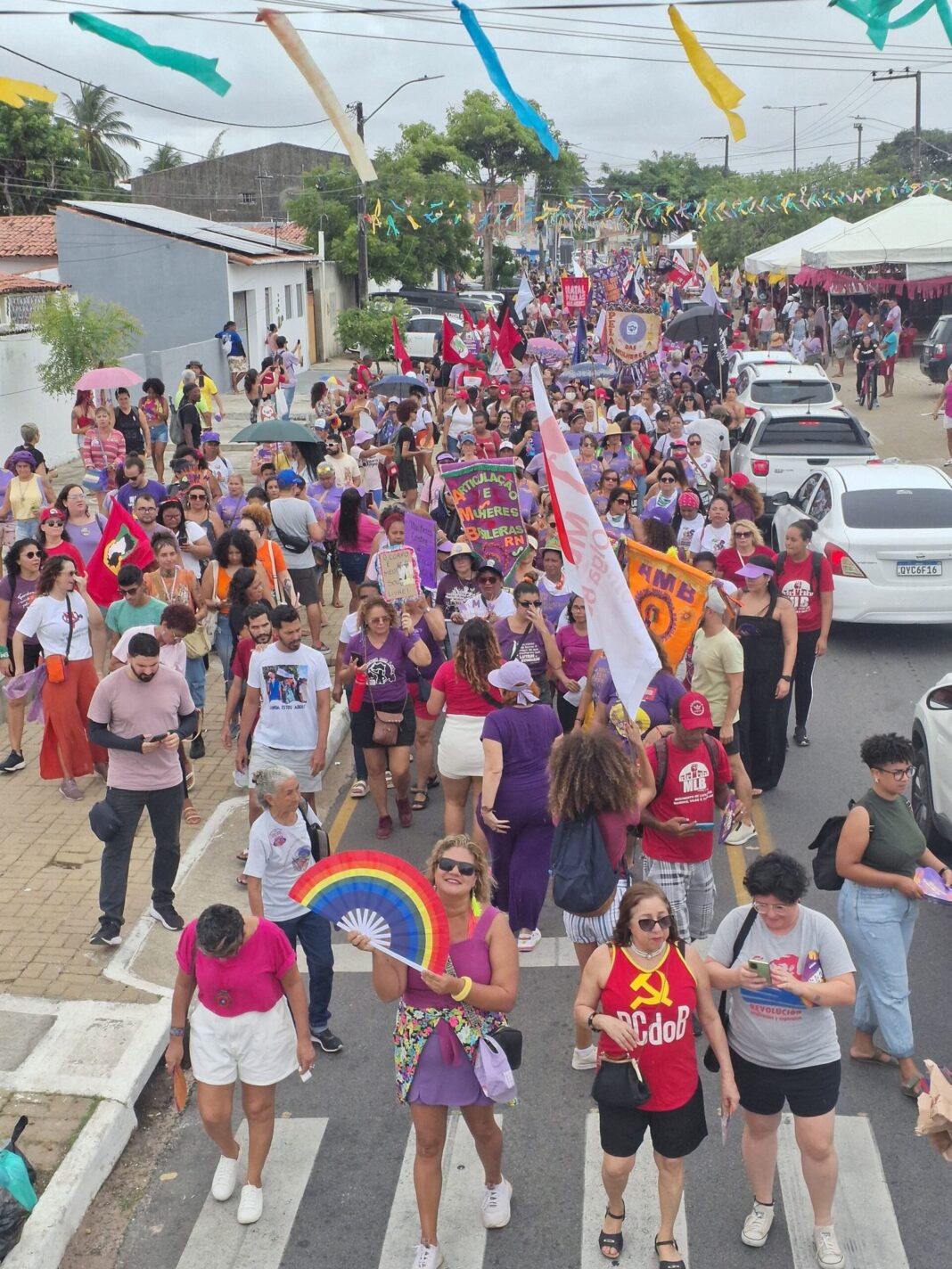 8 de março: Mulheres vão às ruas na Redinha pelo fim da violência e da escala 6 x 1