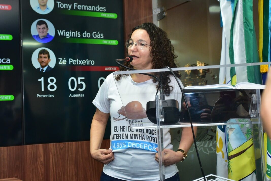 Allyson é perigoso para a política e democracia, diz vereadora Marleide Cunha