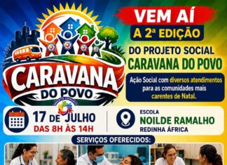 Movimento Comunitário de Natal realiza a 2ª edição da Caravana do Povo no dia 17 de julho