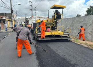 Prefeitura avança com obras de pavimentação asfáltica na Zona Norte de Natal
